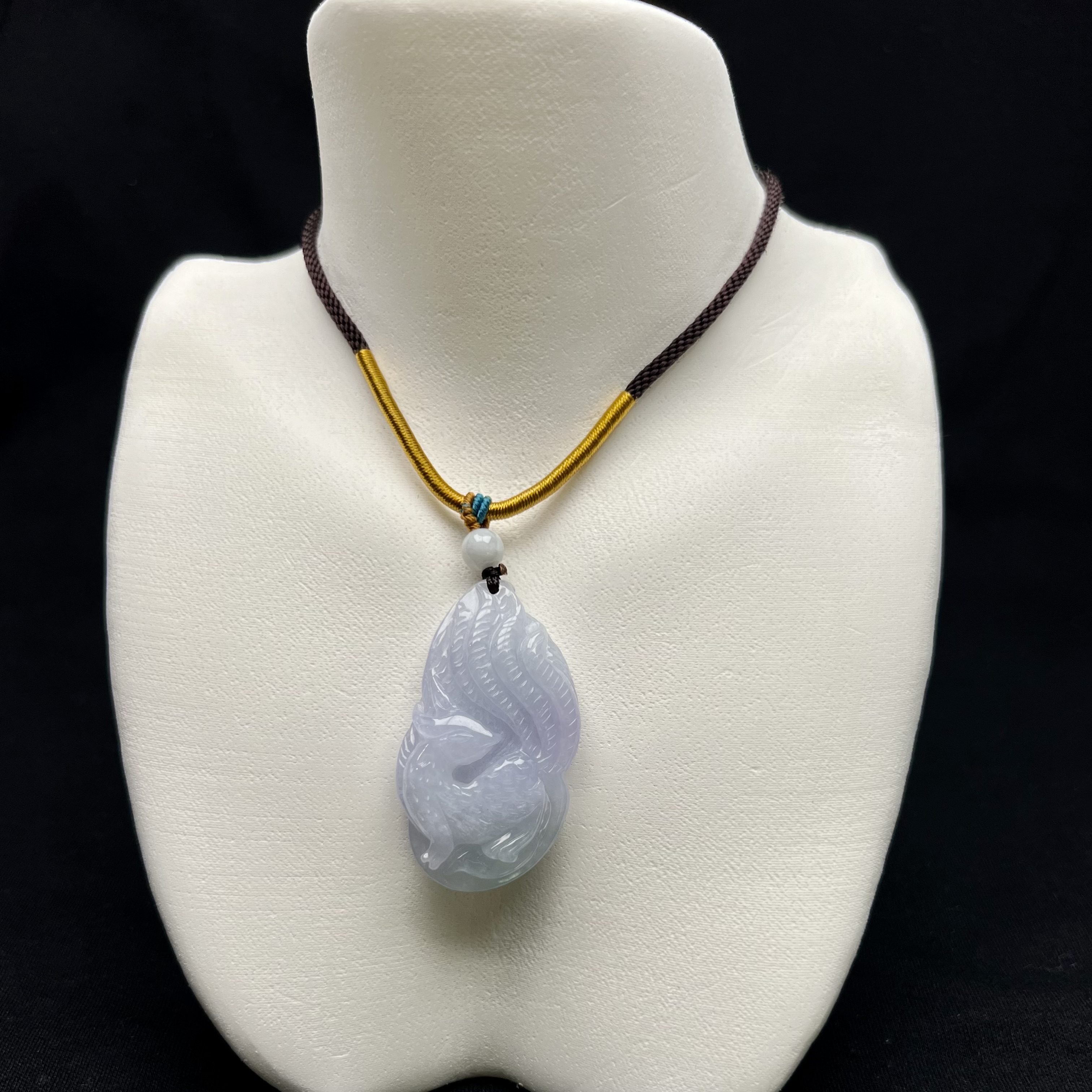 春彩九尾靈狐_吊墜