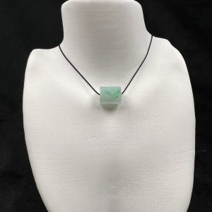 果綠飄綠花鼓珠_吊墜